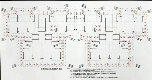 内蒙古悬挑梁平面布置图